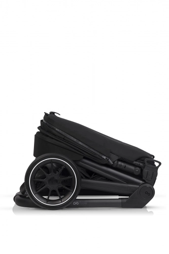 EasyGo Reva Ebony Black Bērnu rati 2in1
