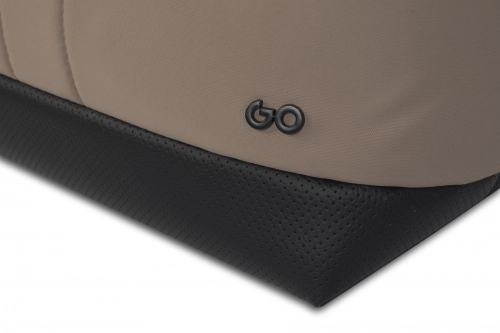 EasyGo Reva Golden Beige Bērnu rati 2in1