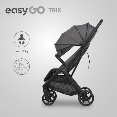 EasyGo Trix Cloudy Gray Pastaigu rati