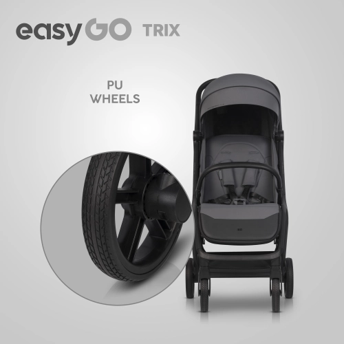 EasyGo Trix Cloudy Gray Pastaigu rati