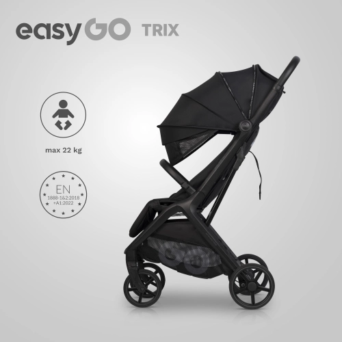 EasyGo Trix Ebony Black Прогулочная коляска