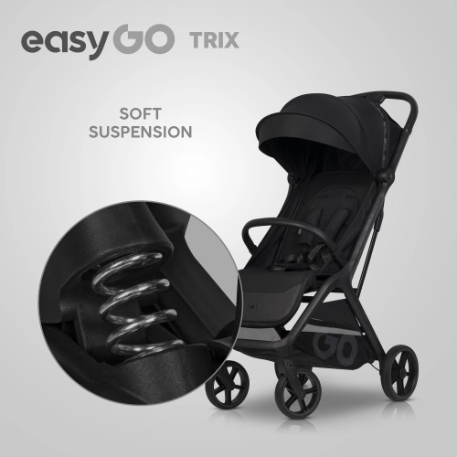 EasyGo Trix Ebony Black Прогулочная коляска