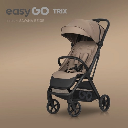 EasyGo Trix Savana Beige Pastaigu rati