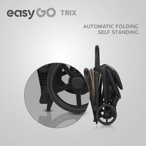 EasyGo Trix Savana Beige Pastaigu rati