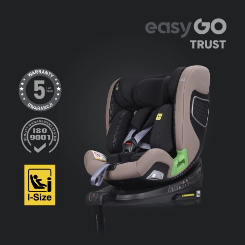 EasyGo Trust Taupe Bērnu autosēdeklis 0-36 kg