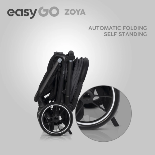 EasyGo Zoya Cloudy Gray Pastaigu rati