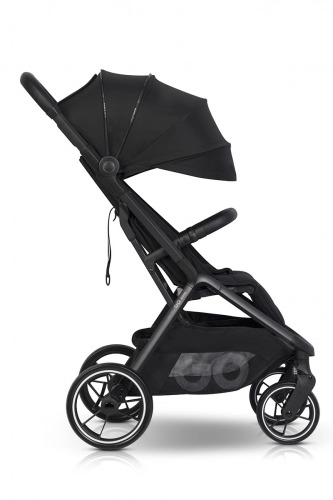 EasyGo Zoya Ebony Black Pastaigu rati