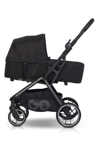 EasyGo Zoya Ebony Black Pastaigu rati