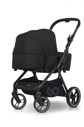 EasyGo Zoya Ebony Black Pastaigu rati