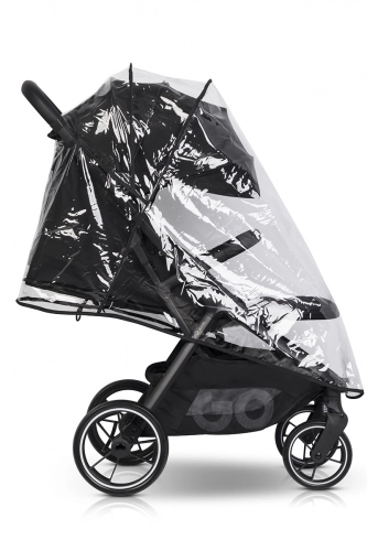 EasyGo Zoya Ebony Black Pastaigu rati