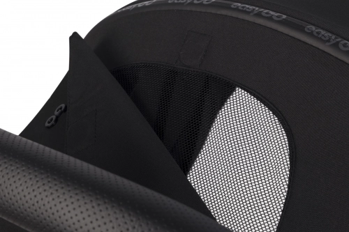 EasyGo Zoya Ebony Black Pastaigu rati