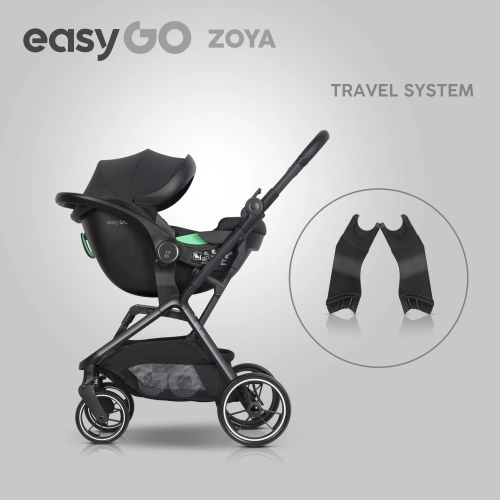 EasyGo Zoya Golden Beige Pastaigu rati