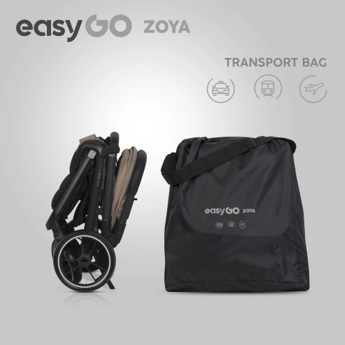 EasyGo Zoya Golden Beige Pastaigu rati