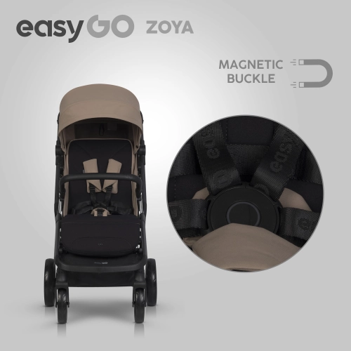 EasyGo Zoya Golden Beige Pastaigu rati