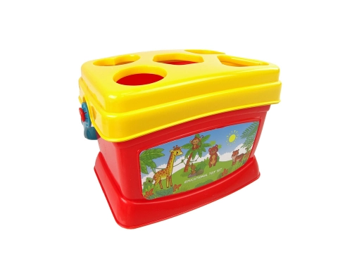 Educational Bucket Cups Pyramid Boat Sorter for Bathing