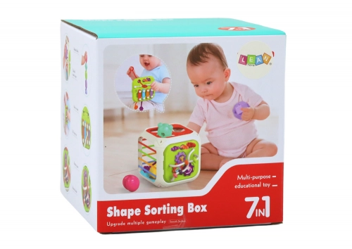 Educational Cube For Babies Sorter 7in1