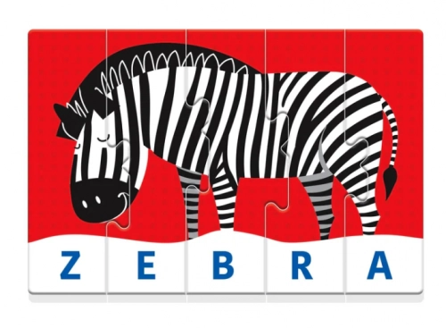 Educational Game Puzzle: My First Words Play and Learn Polish Language Clementoni 50770