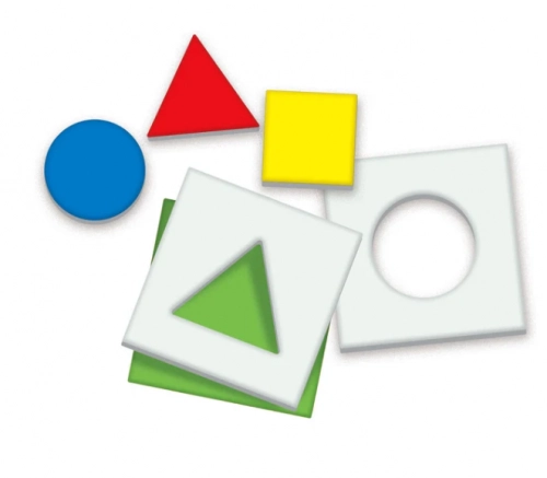 Educational Game Shapes and Colours Play and Learn Polish Language Clementoni 50764