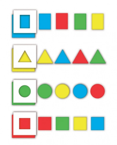 Educational Game Shapes and Colours Play and Learn Polish Language Clementoni 50764