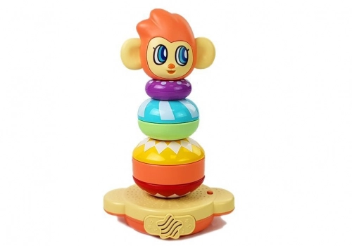 Educational Monkey Pyramid with Sounds, Learning Numbers