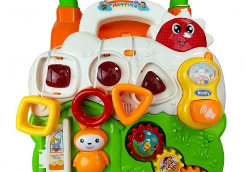 Educational Pusher for Babies with piano