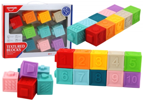 Educational Puzzle For Toddlers, Blocks, Shapes, Numbers