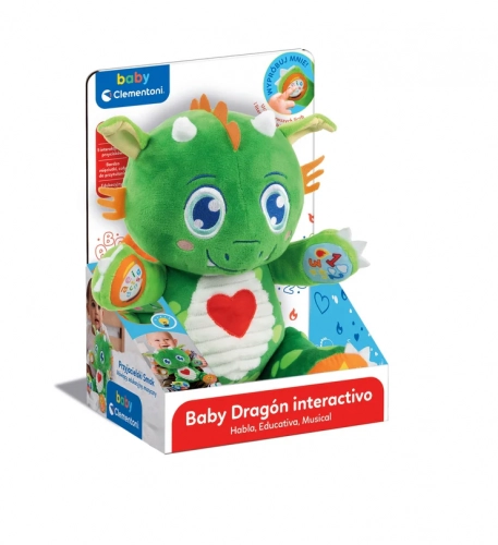 Educational Talking Musical Friendly Dragon Polish Language Clementoni 50938