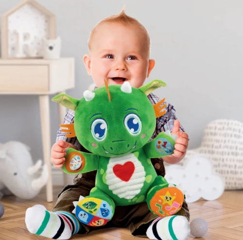 Educational Talking Musical Friendly Dragon Polish Language Clementoni 50938