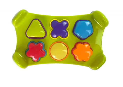 Educational Two-Sided Hammer Punching Sorter Blocks Shapes