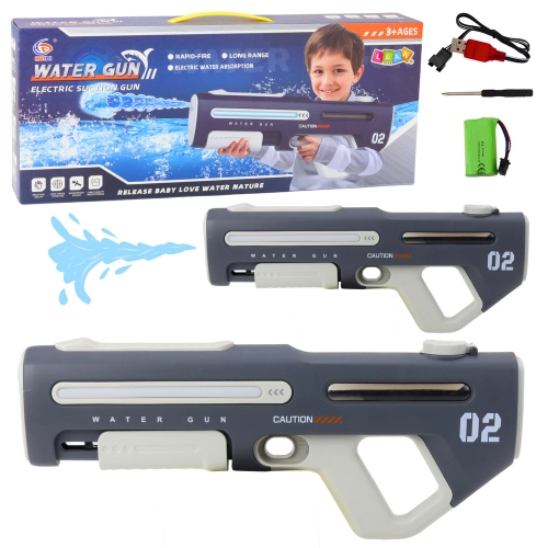 Electric Automatic Water Gun Rifle Gray 42cm
