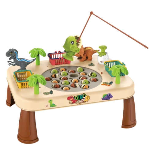 Electric Dinosaur Catching Table with Rotating Sounds