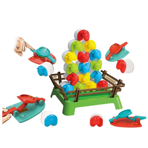 Family Skill Game Jumping Sheep Colored