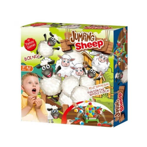 Family Skill Game Jumping Sheep Colored