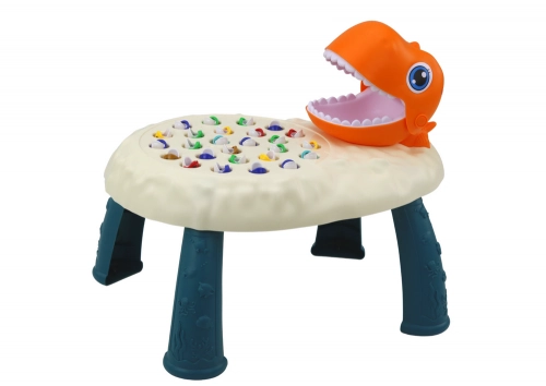 Fishing Arcade Game Orange Dinosaur Table