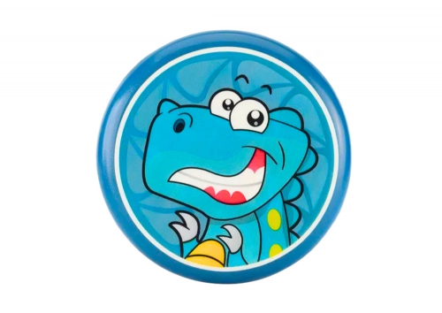 Flying Disc Frisbee with Dinosaur Blue 20 Cm