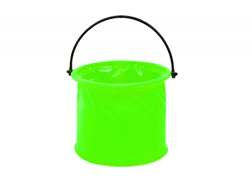 Folding Bucket Multifunctional PVC For Water Green
