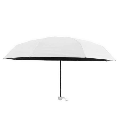 Folding Pocket Umbrella with UV Protection UPF 50+ Case Gray 90 cm