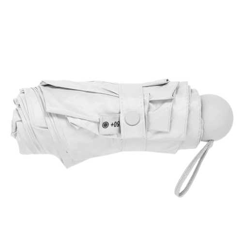 Folding Pocket Umbrella with UV Protection UPF 50+ Case Gray 90 cm