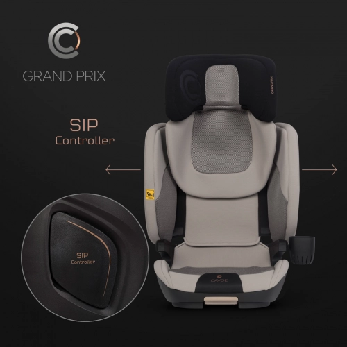 Fotelik samochodowy Cavoe Grand Prix Taupe
