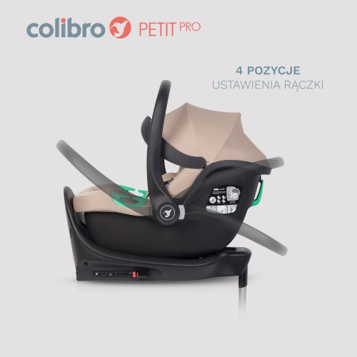 Colibro Petit Pro Camel + Isofix bāze Bērnu autosēdeklis 0-13 kg