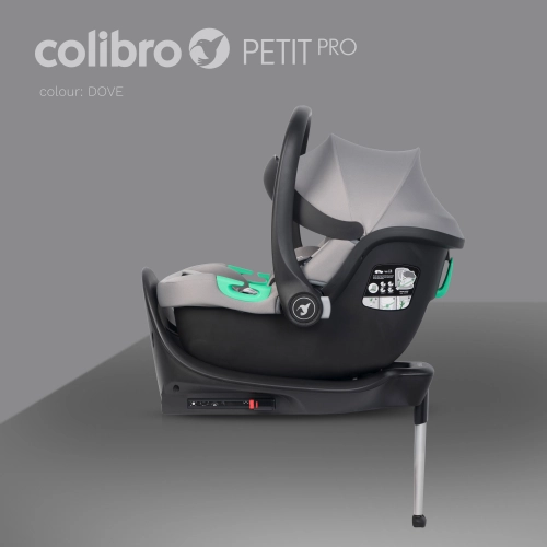 Colibro Petit Pro Dove + Isofix bāze Bērnu autosēdeklis 0-13 kg