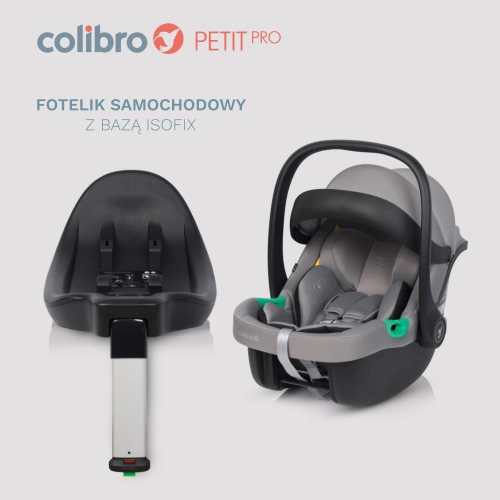 Colibro Petit Pro Dove + Isofix bāze Bērnu autosēdeklis 0-13 kg