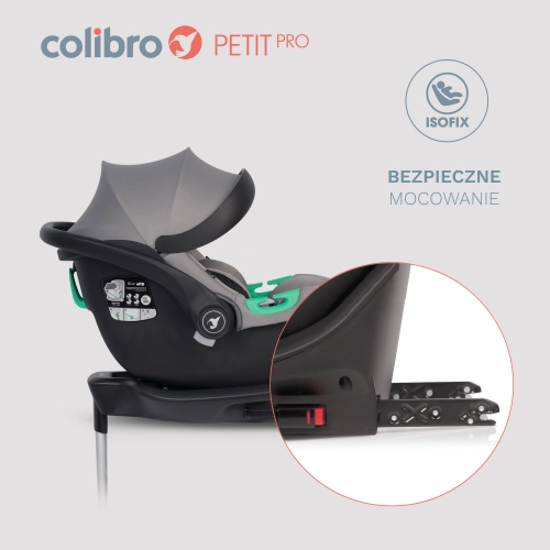 Colibro Petit Pro Dove + Isofix bāze Bērnu autosēdeklis 0-13 kg