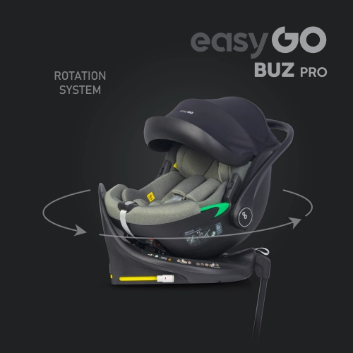 EasyGo Buz Pro Greener Bērnu autosēdeklis 0-13 kg