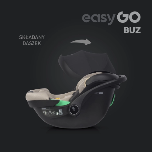EasyGo Buz Taupe Bērnu autosēdeklis 0-13 kg