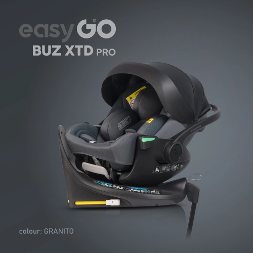 Fotelik samochodowy EasyGo Buz Xtd Pro Granito