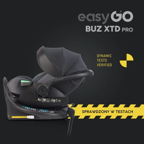 Fotelik samochodowy EasyGo Buz Xtd Pro Granito