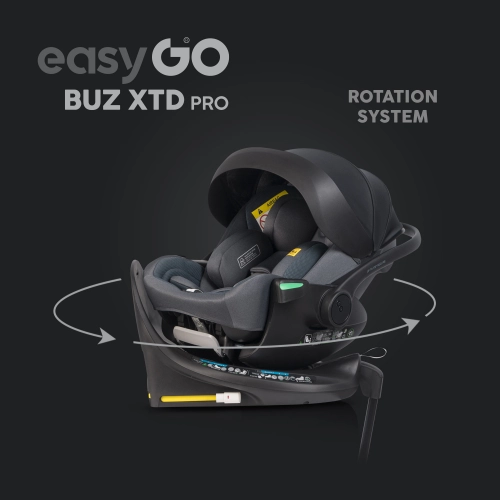 Fotelik samochodowy EasyGo Buz Xtd Pro Granito