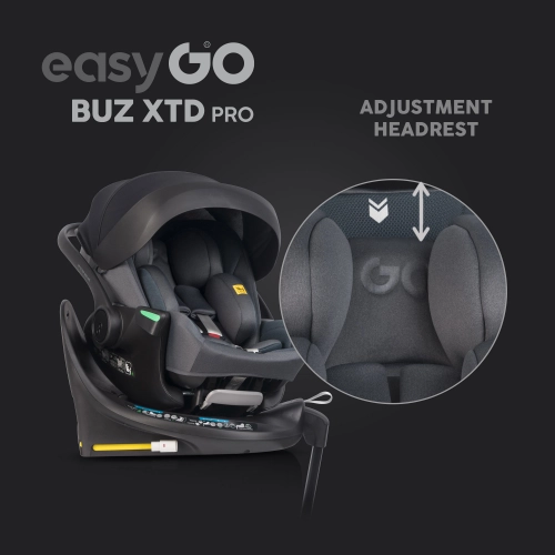 Fotelik samochodowy EasyGo Buz Xtd Pro Granito