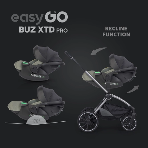 Fotelik samochodowy EasyGo Buz Xtd Pro Greener